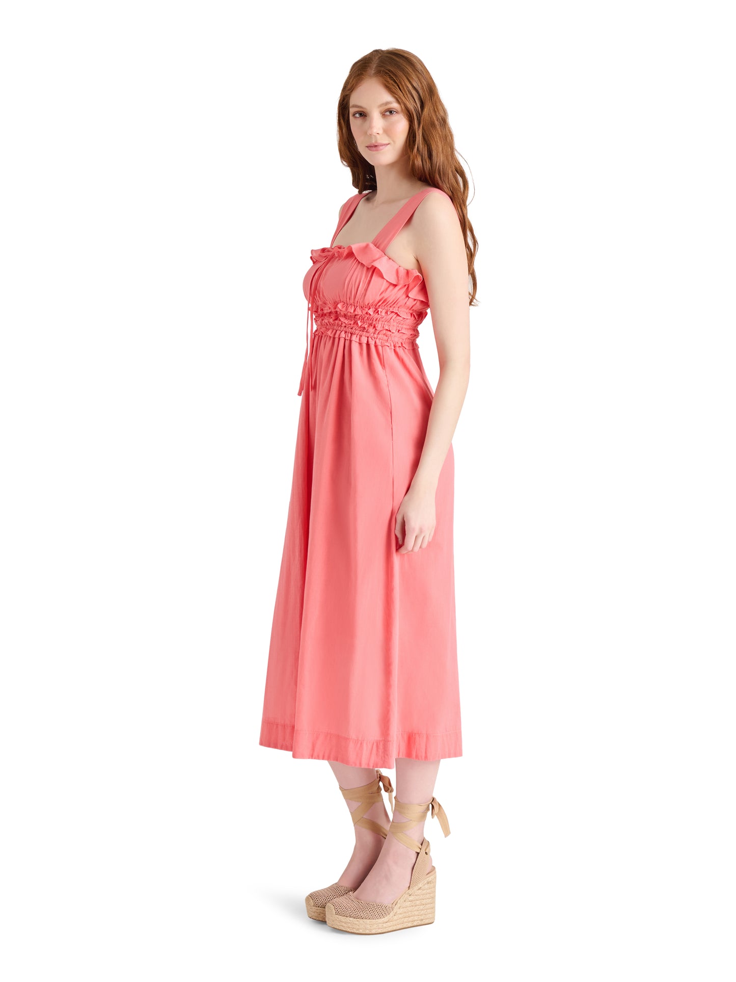 Daria Dress - Sugar Coral