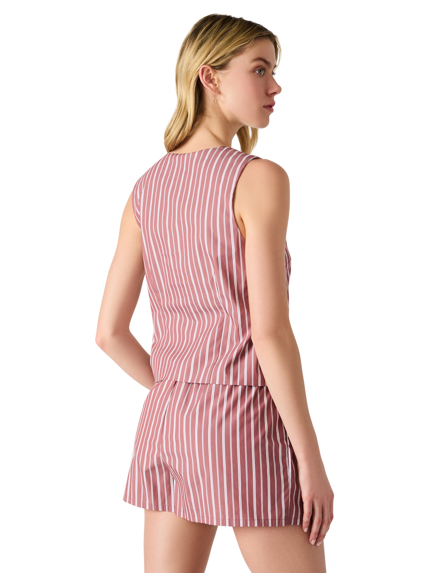 Aliza Top - Dusty Brick Red