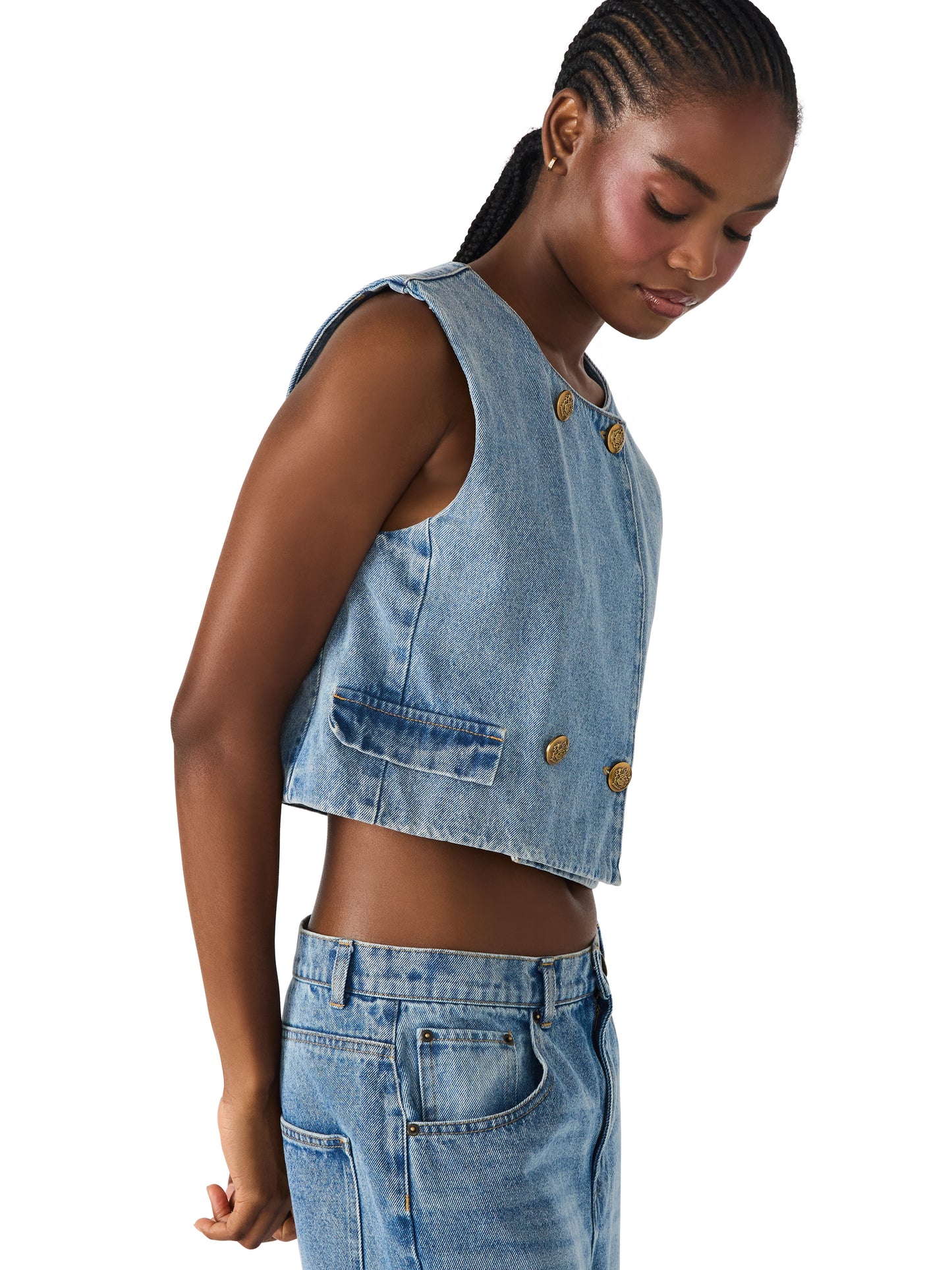 Brea Vest - Forever Blue