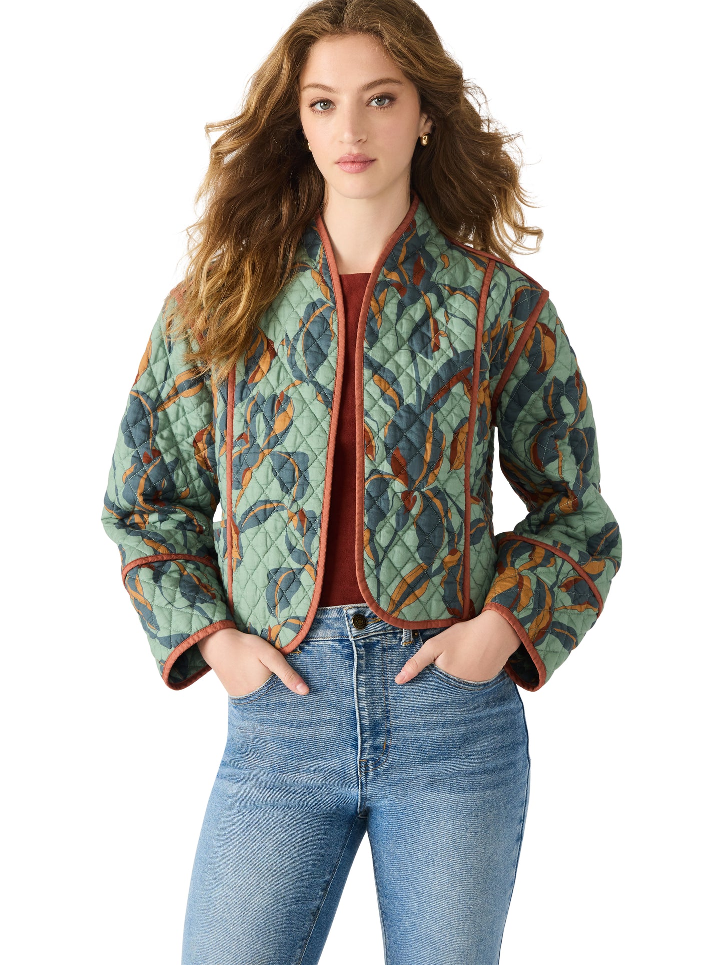 Adalynn Jacket - Dark Sage