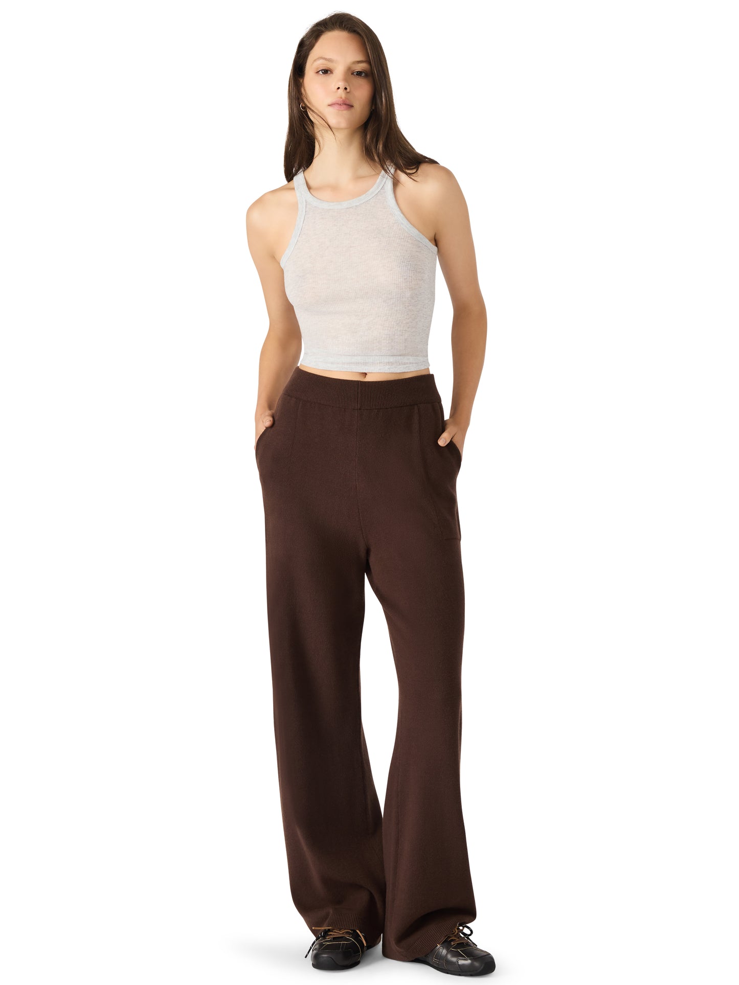 Kori Sweater Pant - Dark Espresso