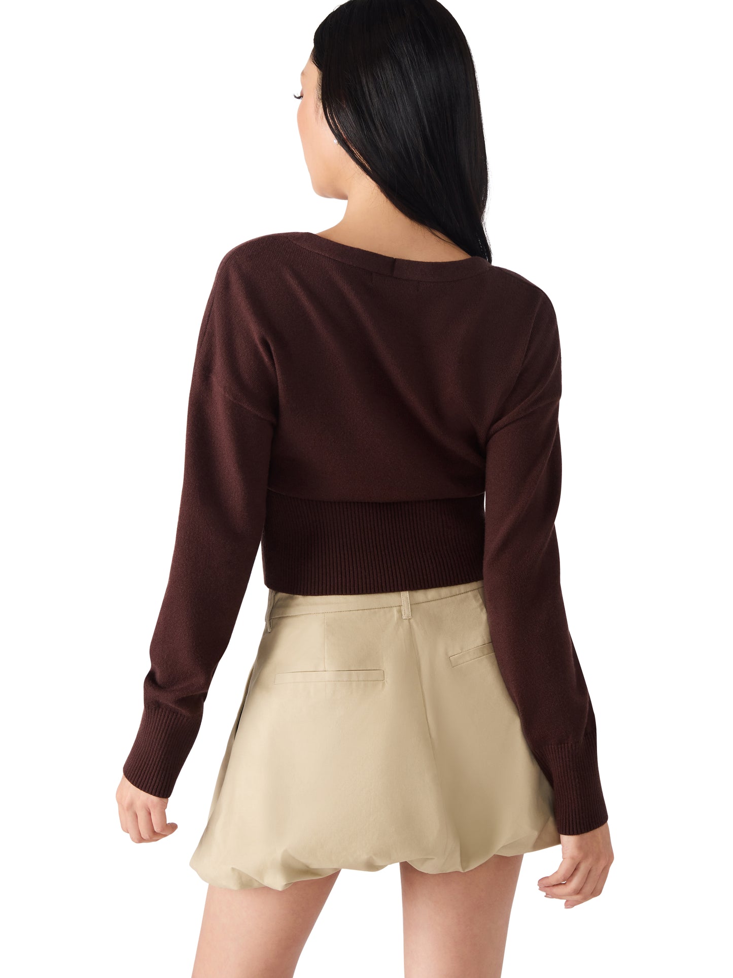 Lauryn Cardigan - Chocolate