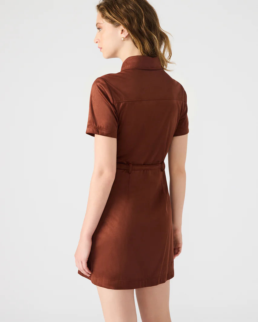 Joliana Dress - Dark Fig