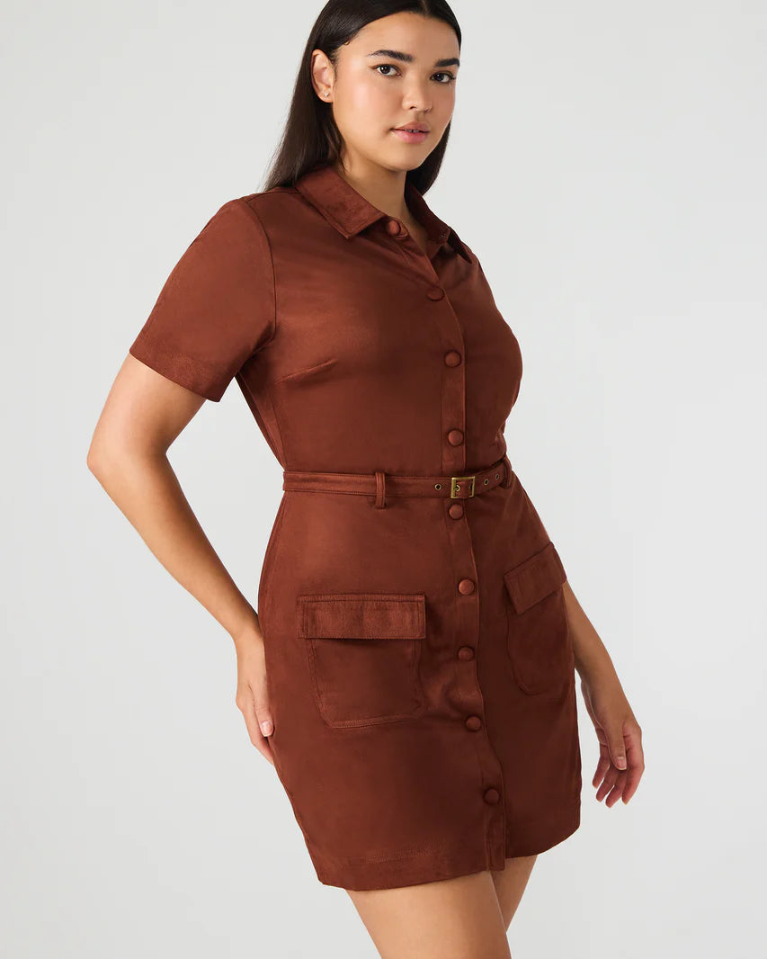 Joliana Dress - Dark Fig