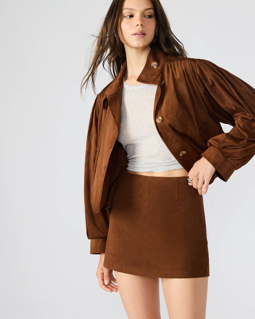 Cindi Skirt - Chicory Coffee