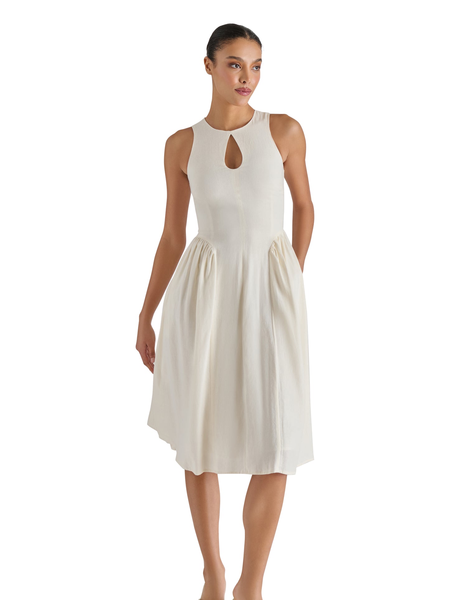 Everleigh Dress - Natural