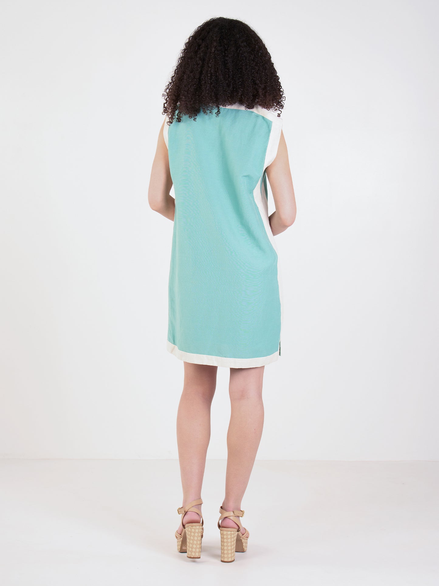 Emily McCarthy Emily Shift Dress - Wasabi
