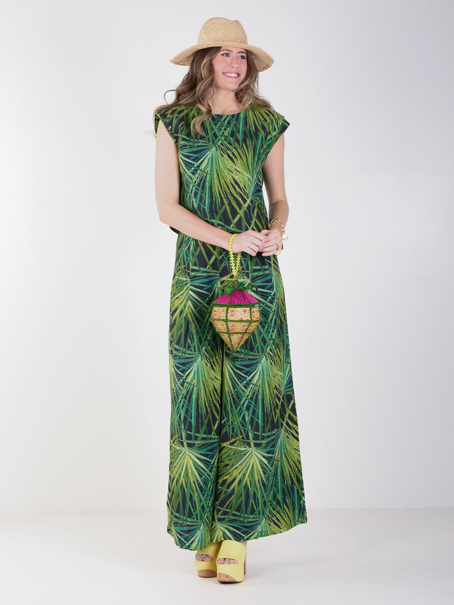 Emily McCarthy Paisley Pant - Bellamy Palm
