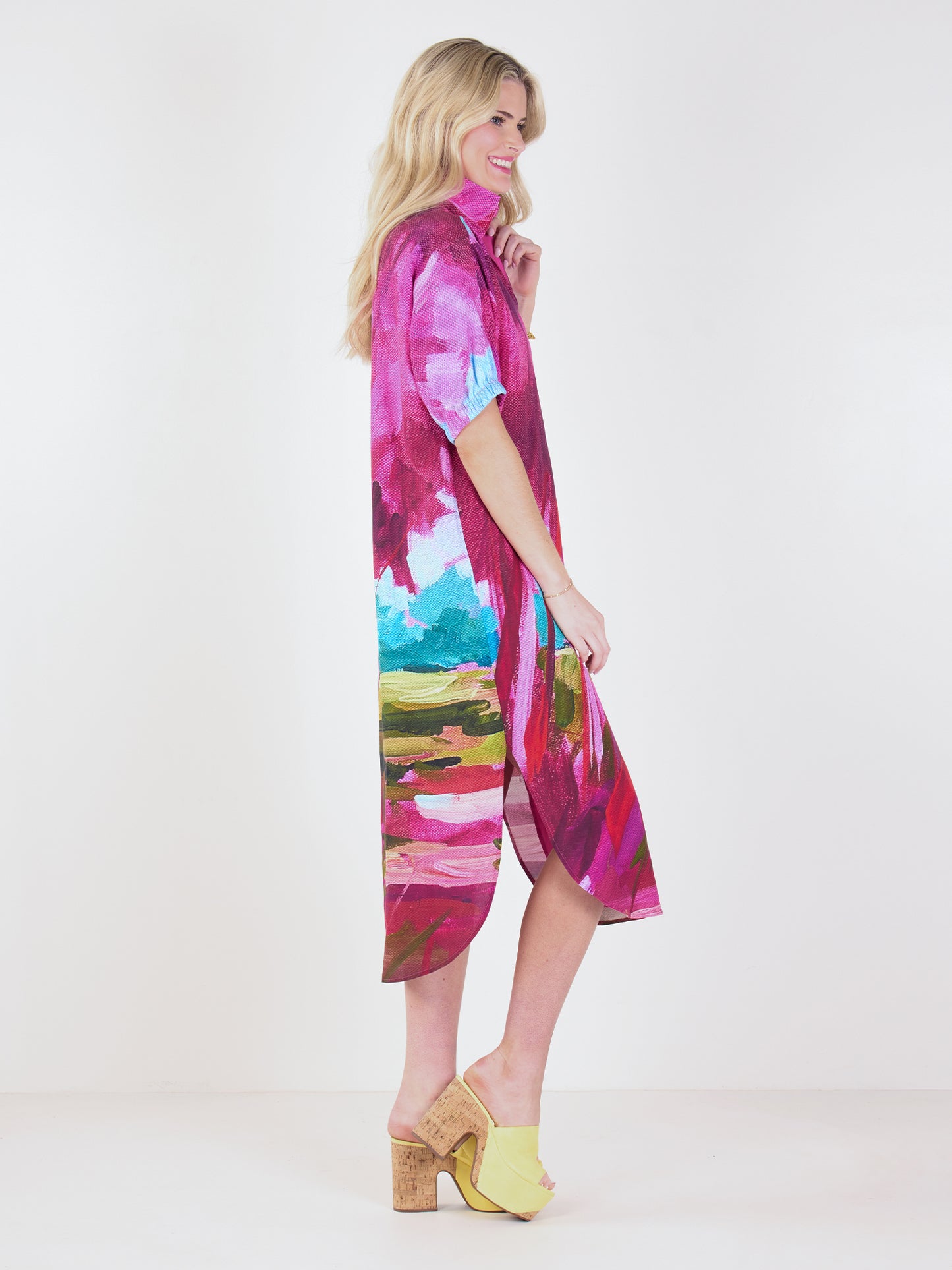 Emily McCarthy Poppy Caftan - Bellamy Sunset