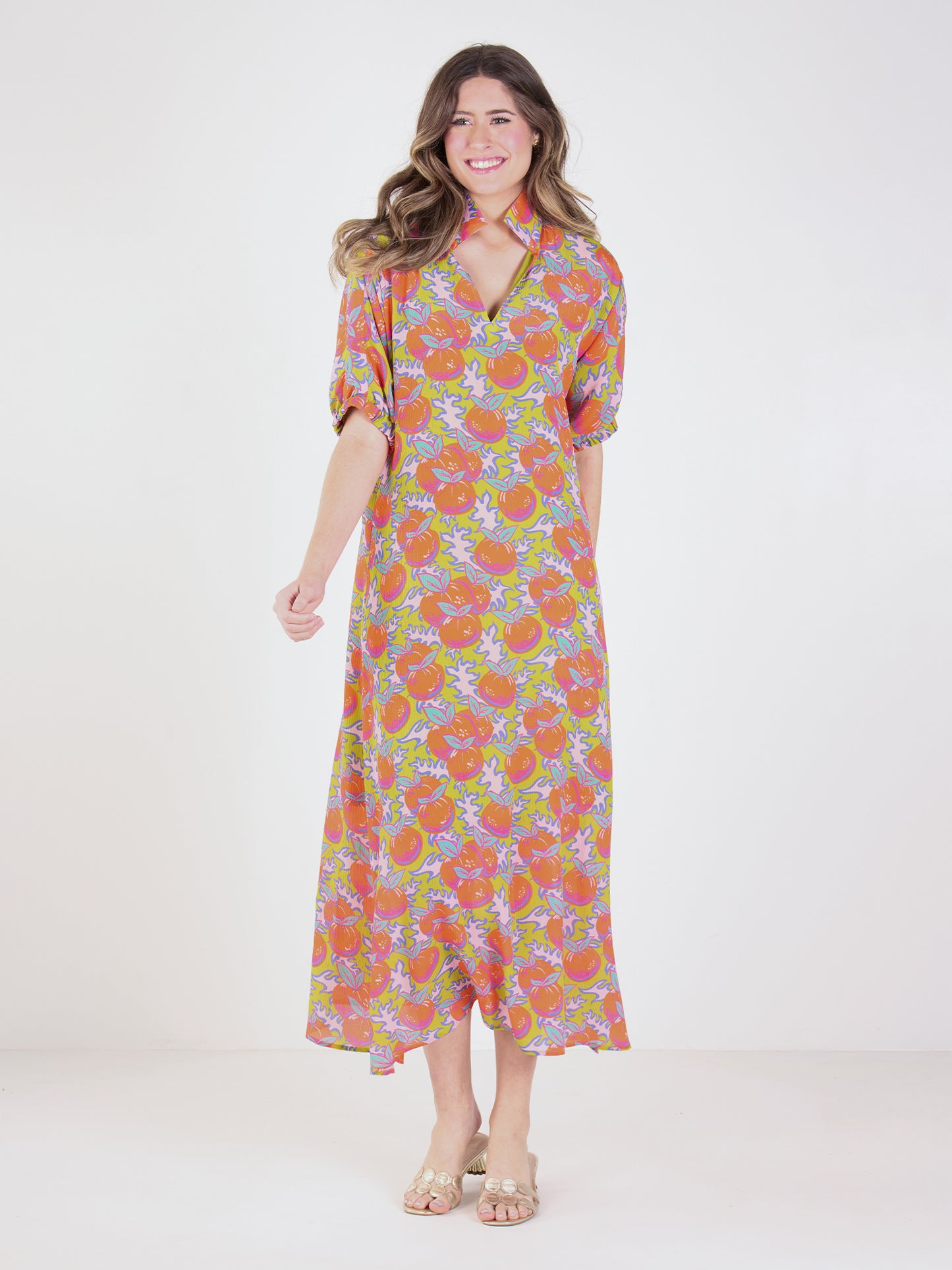 Emily McCarthy Poppy Maxi Dress - Citrus Grove