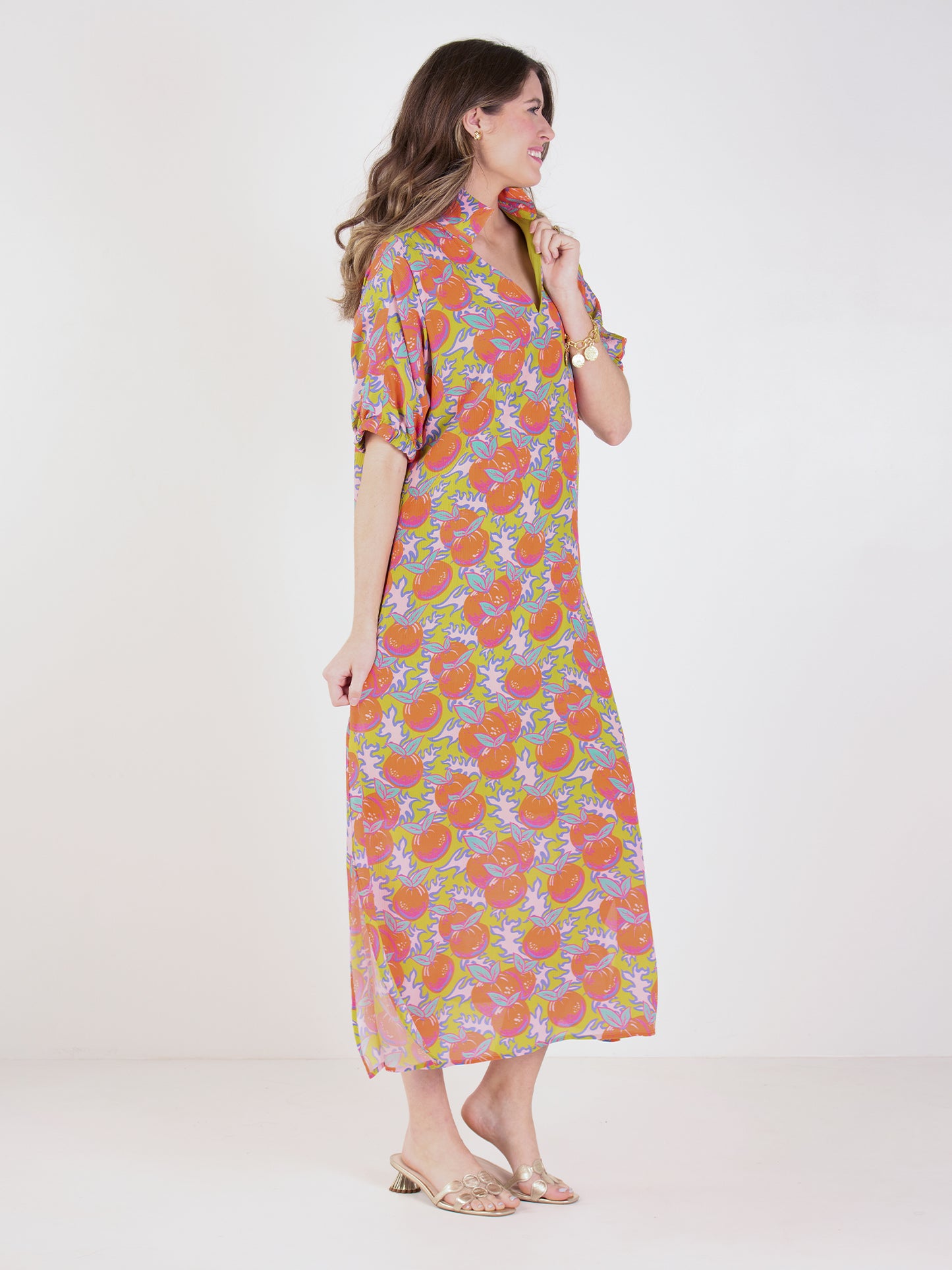 Emily McCarthy Poppy Maxi Dress - Citrus Grove
