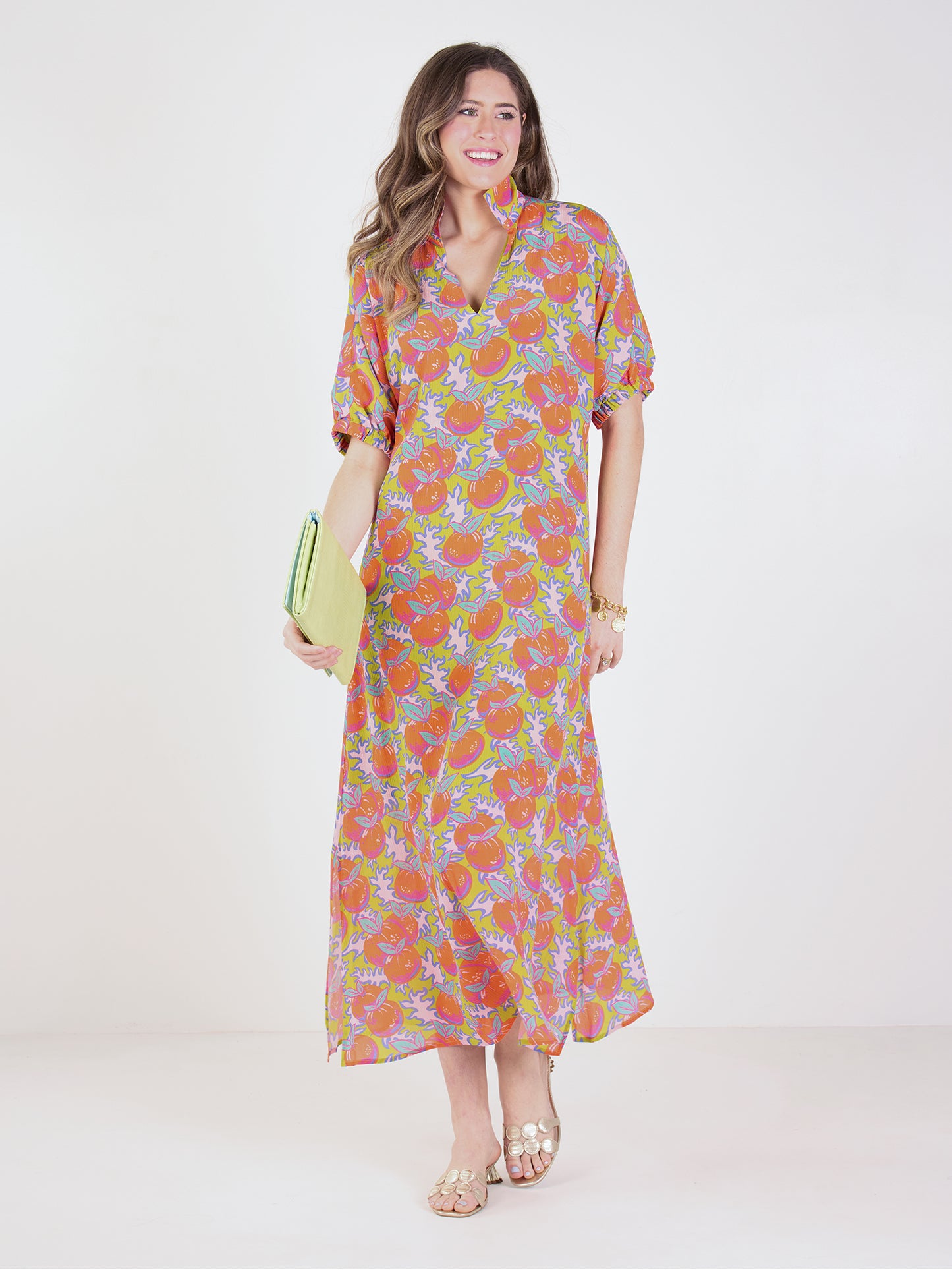 Emily McCarthy Poppy Maxi Dress - Citrus Grove