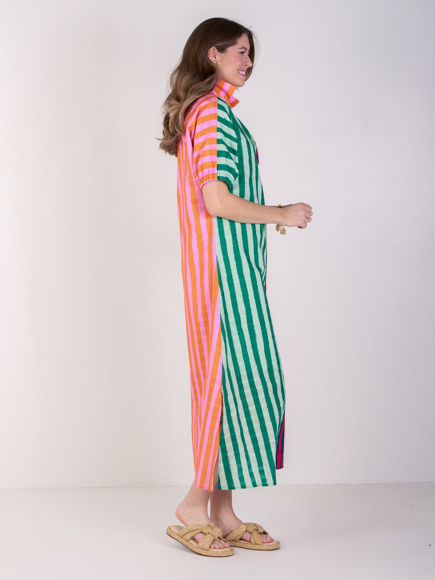 Poppy Maxi - Stripe Mix