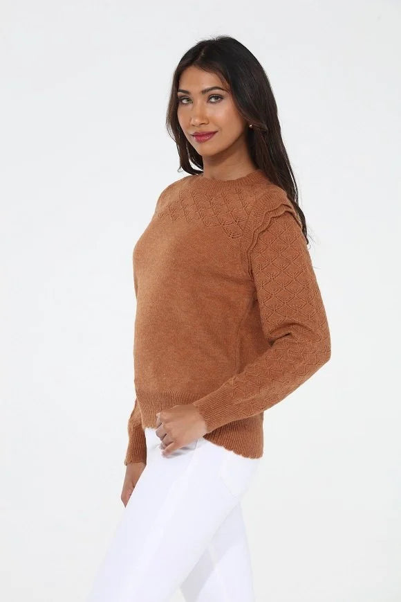Dahlia Sweater - Mocha