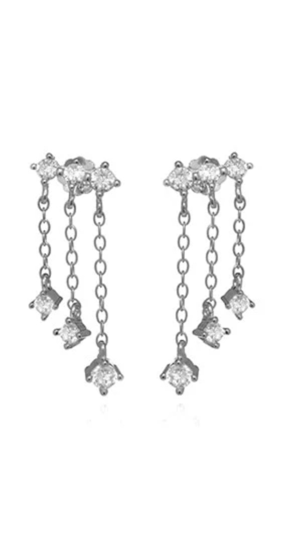 First Class Earrings - Silver