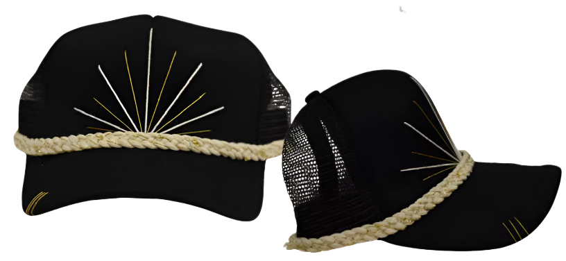 Tybee Miami Trucker Hat - Black