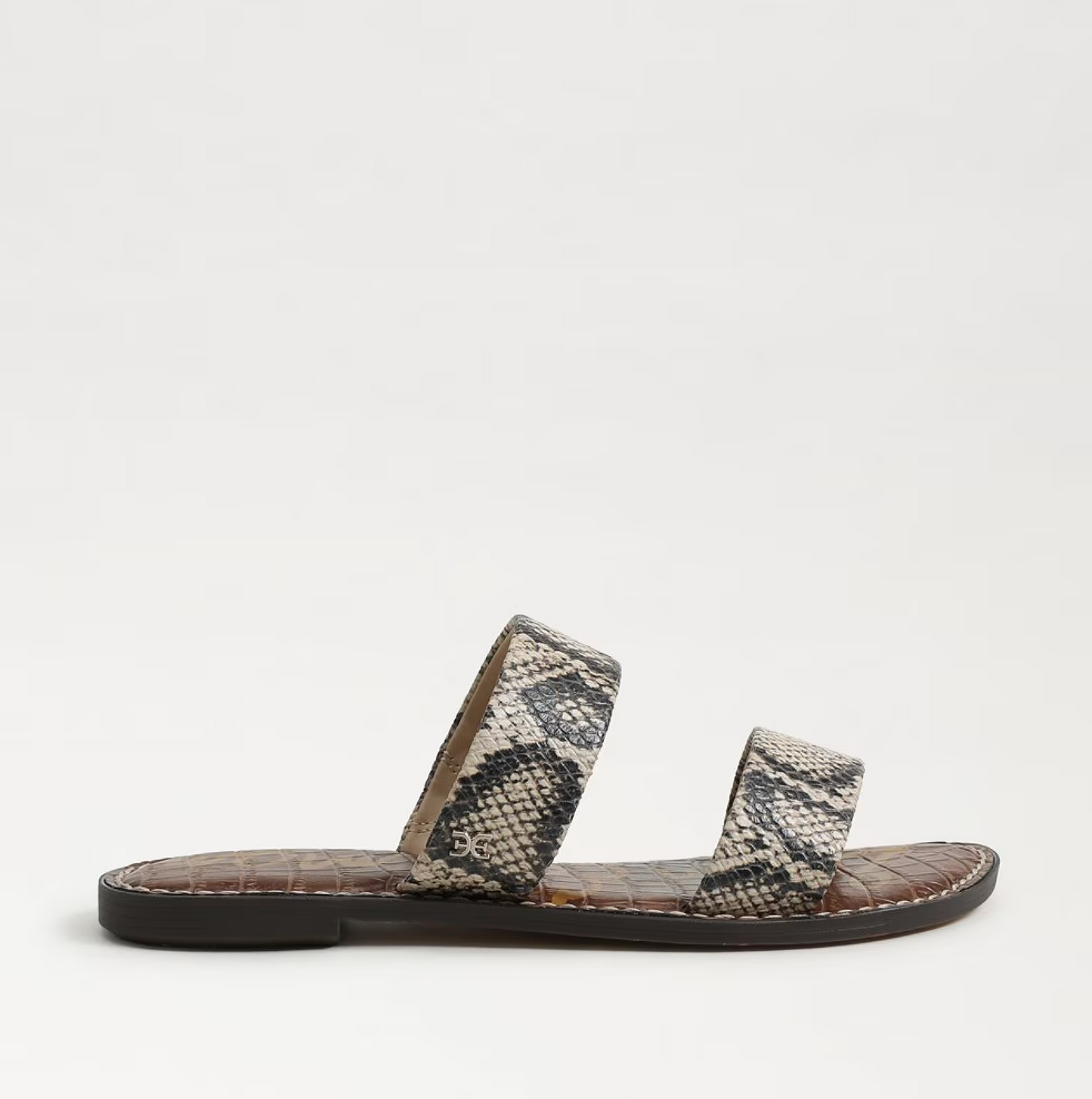 Sam Edelman Gala Double Strap Slide Sandal - Roccia Leather