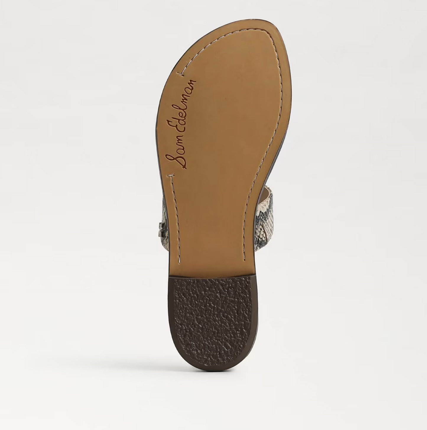 Sam Edelman Gala Double Strap Slide Sandal - Roccia Leather