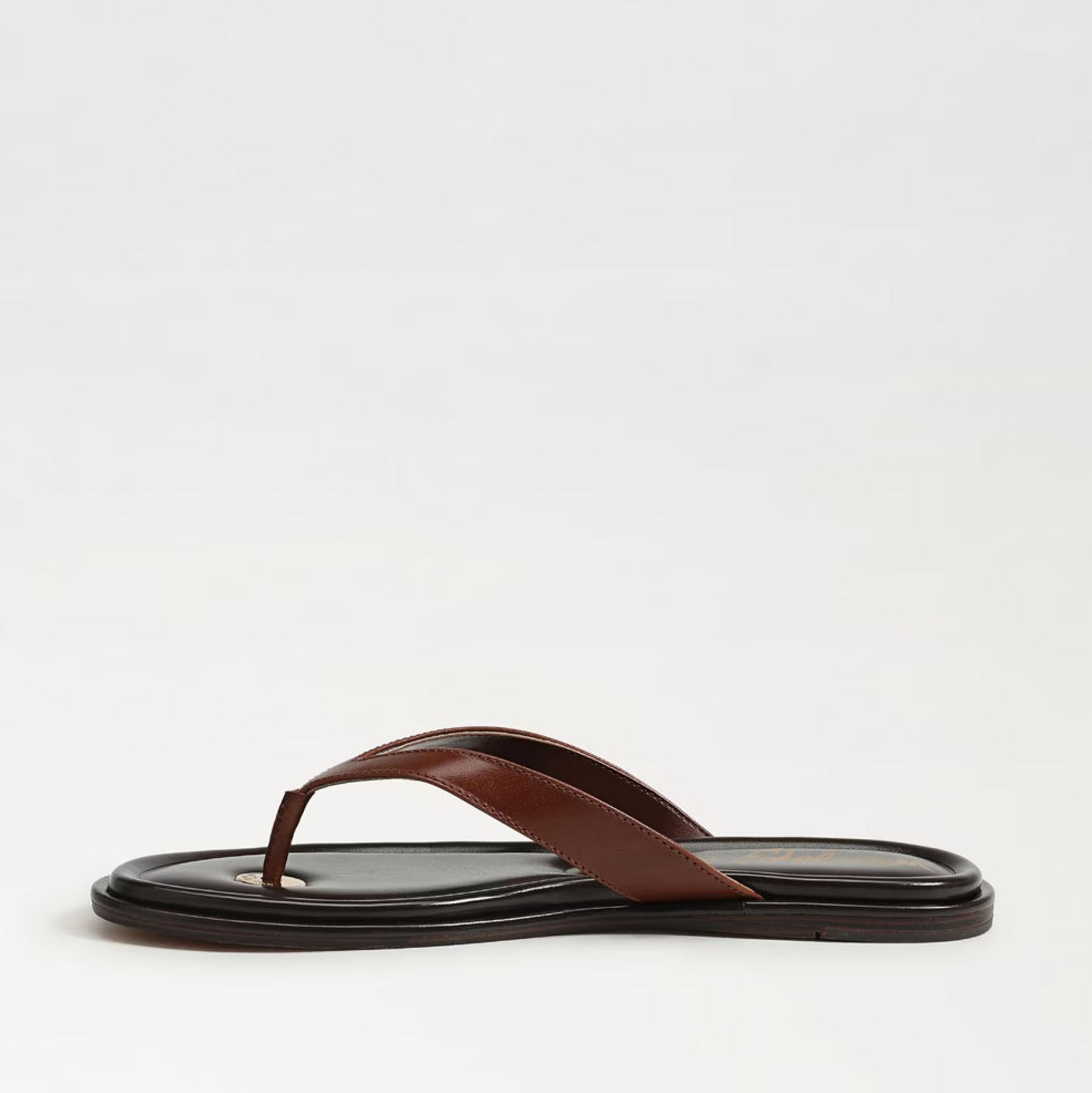 Sam Edelman Remi Leather Flip Flop - Burnt Brandy