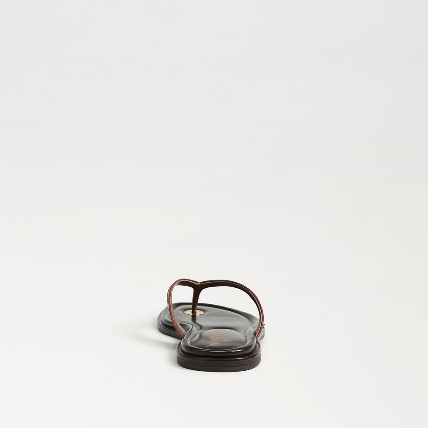 Sam Edelman Remi Leather Flip Flop - Burnt Brandy
