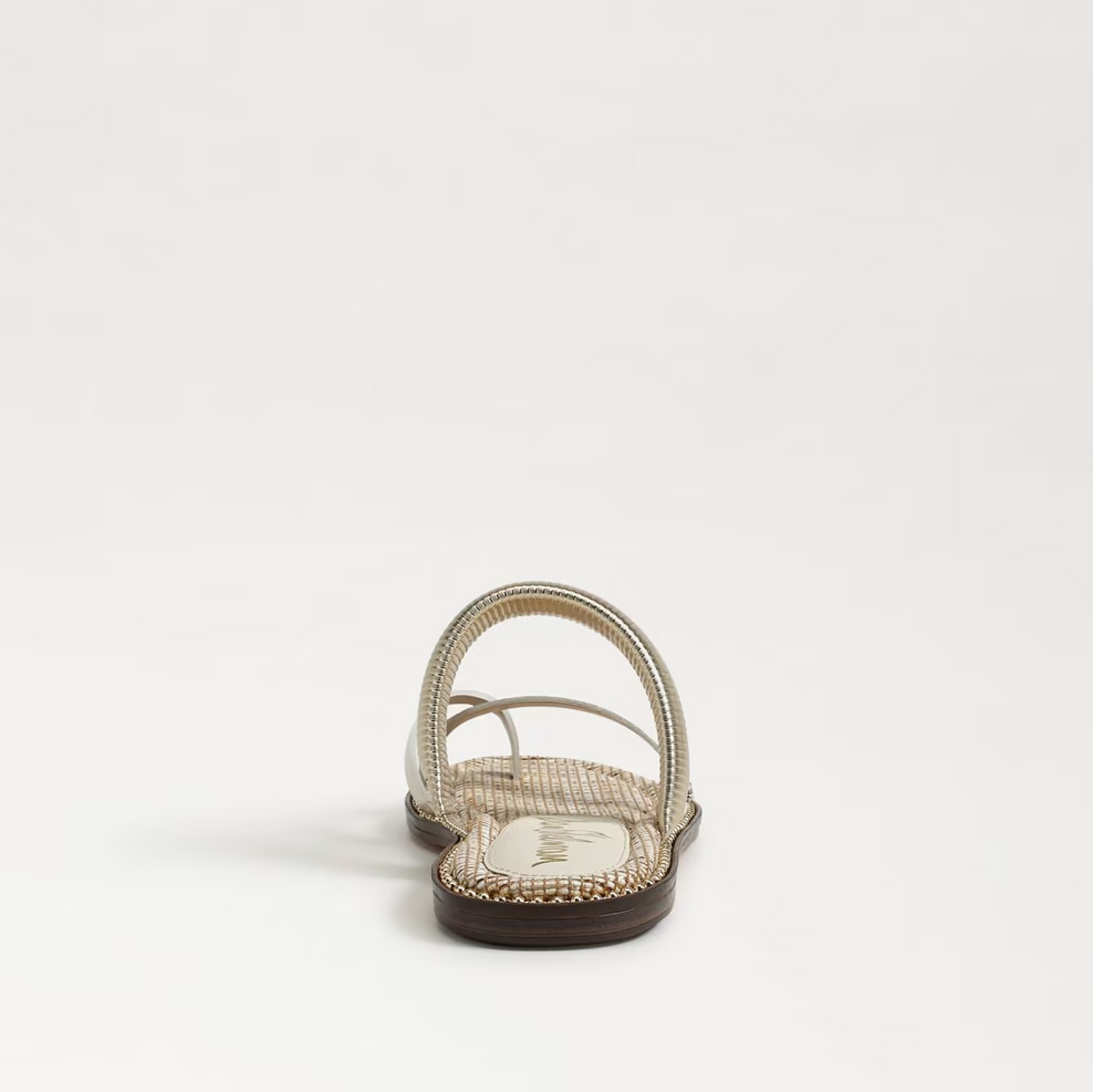 Sam Edelman Tillie Strappy Slide Sandal - Modern Ivory Leather
