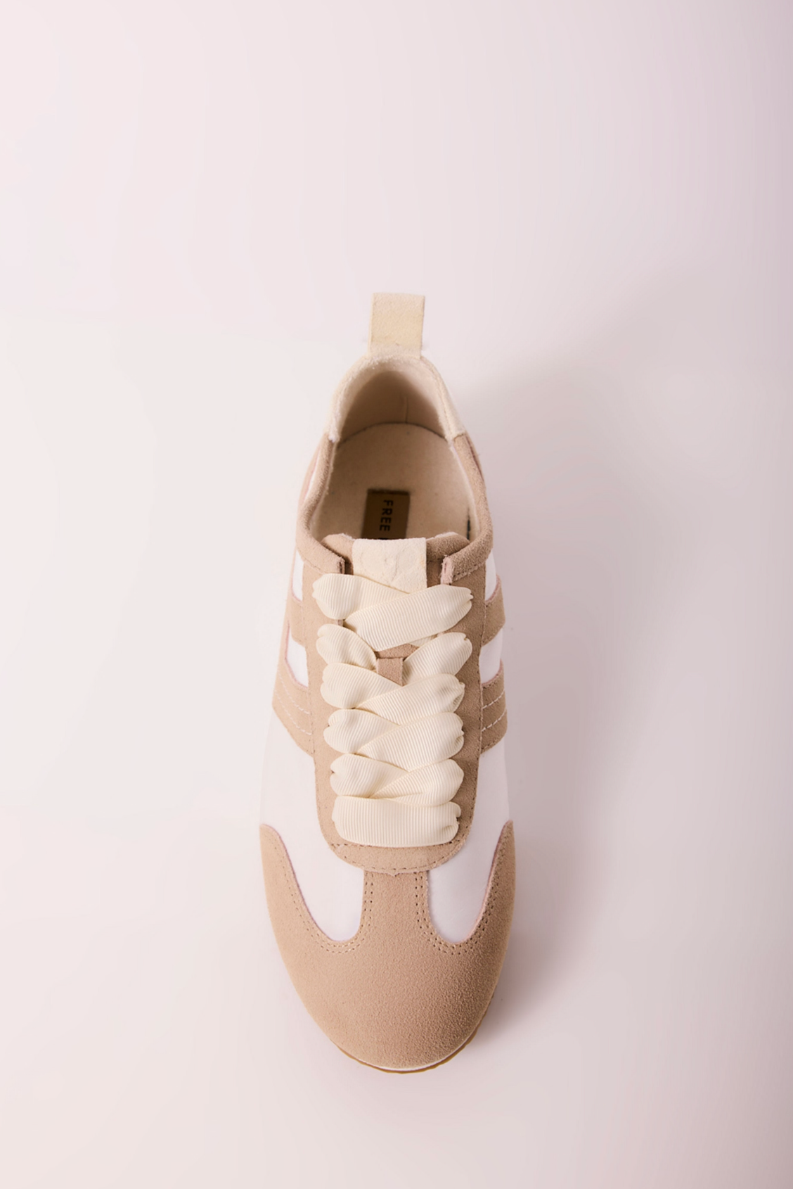 Free People Aces Tennis Shoe - Chalk/Desert Sand