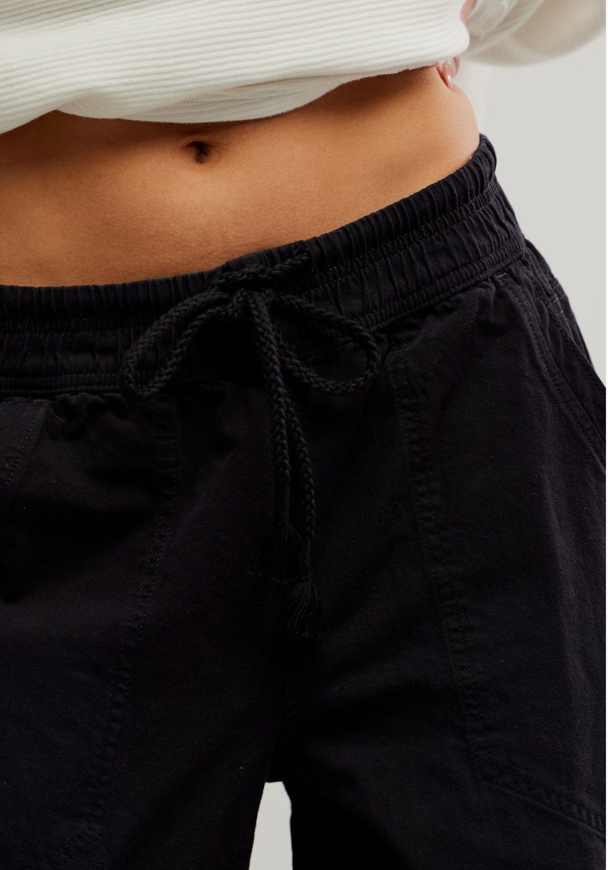 Free People Easy Peasy Pull On Jean - Black