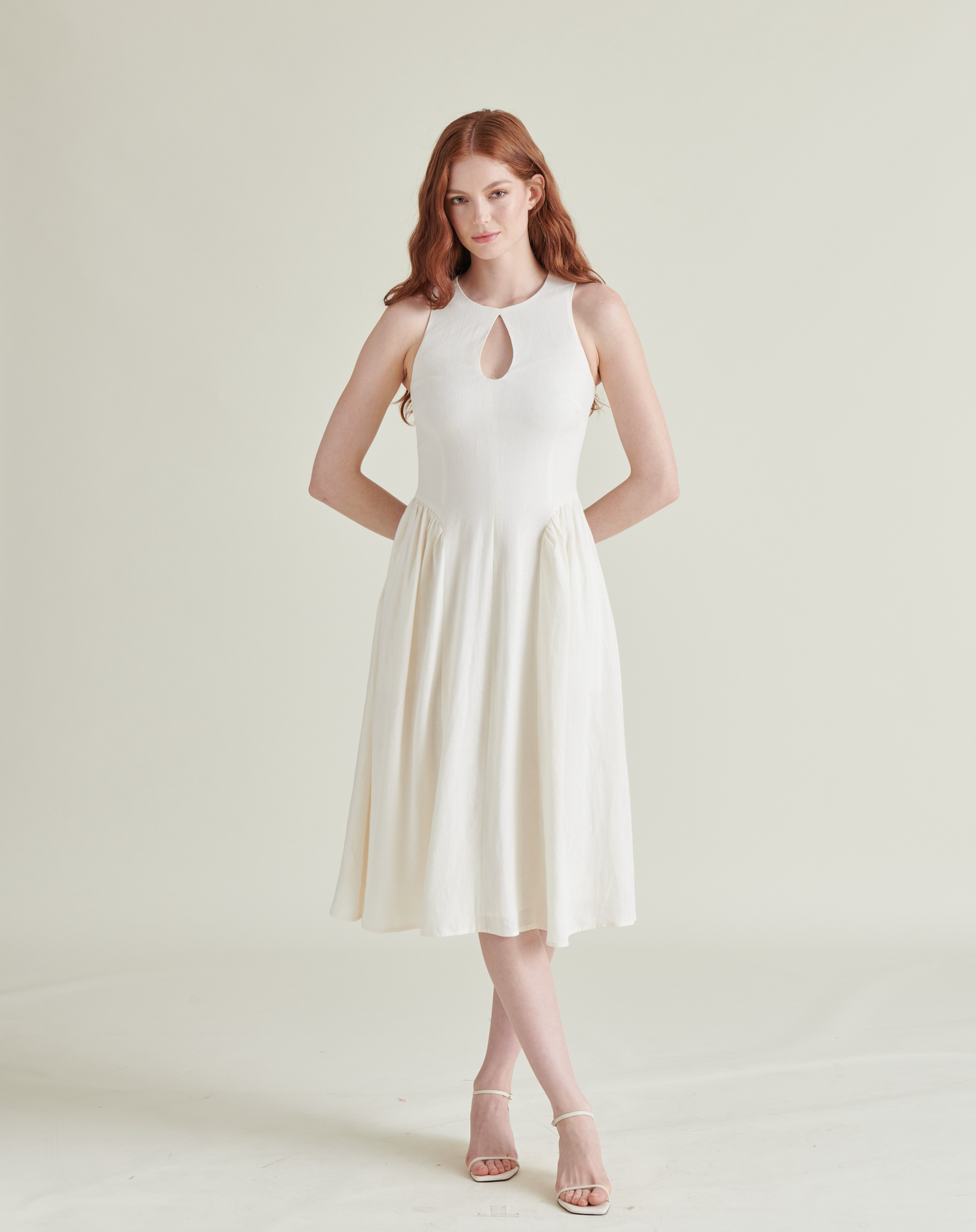 Everleigh Dress - Natural