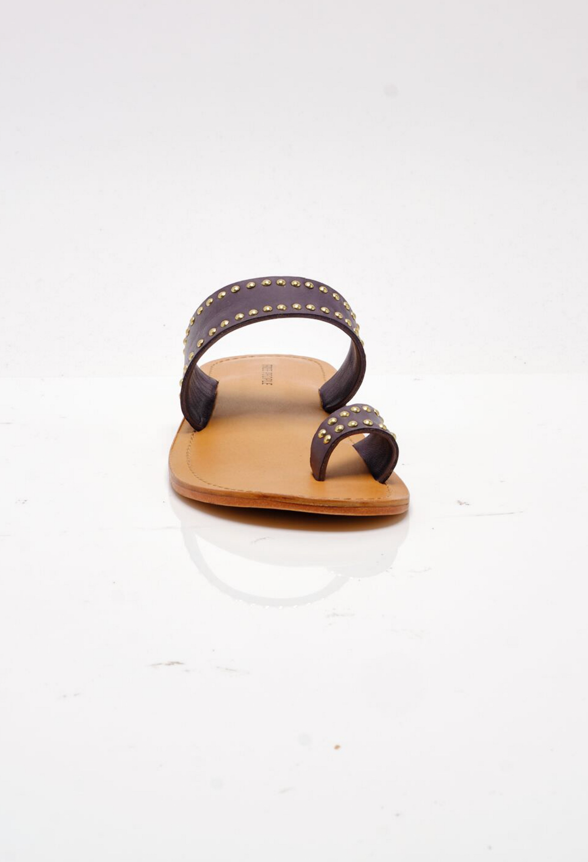 Free People Amelie Tiny Stud Sandals - Black