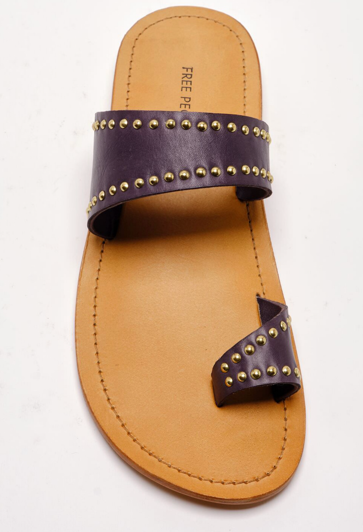 Free People Amelie Tiny Stud Sandals - Black
