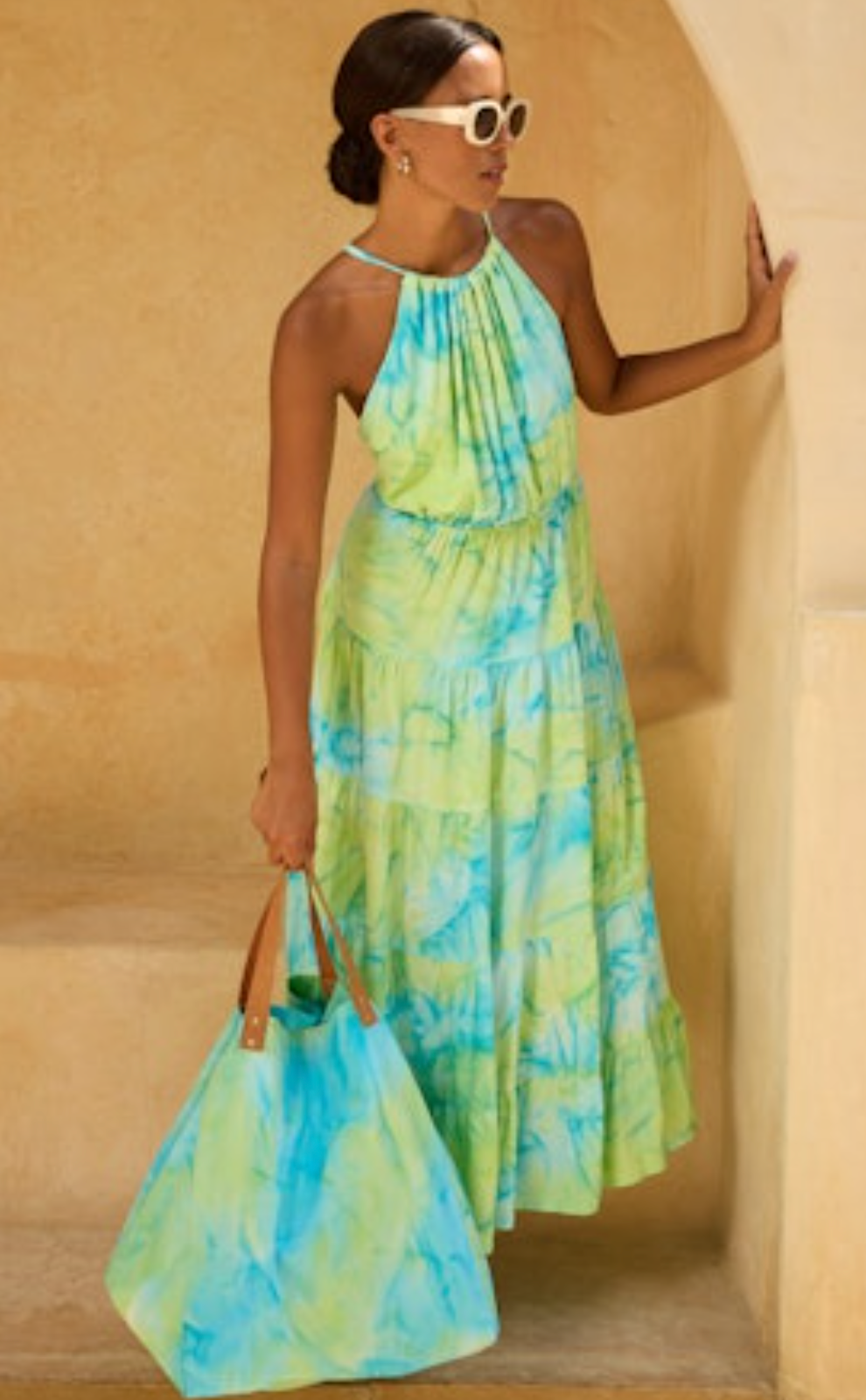 Ingka Maxi Dress - Lagoon
