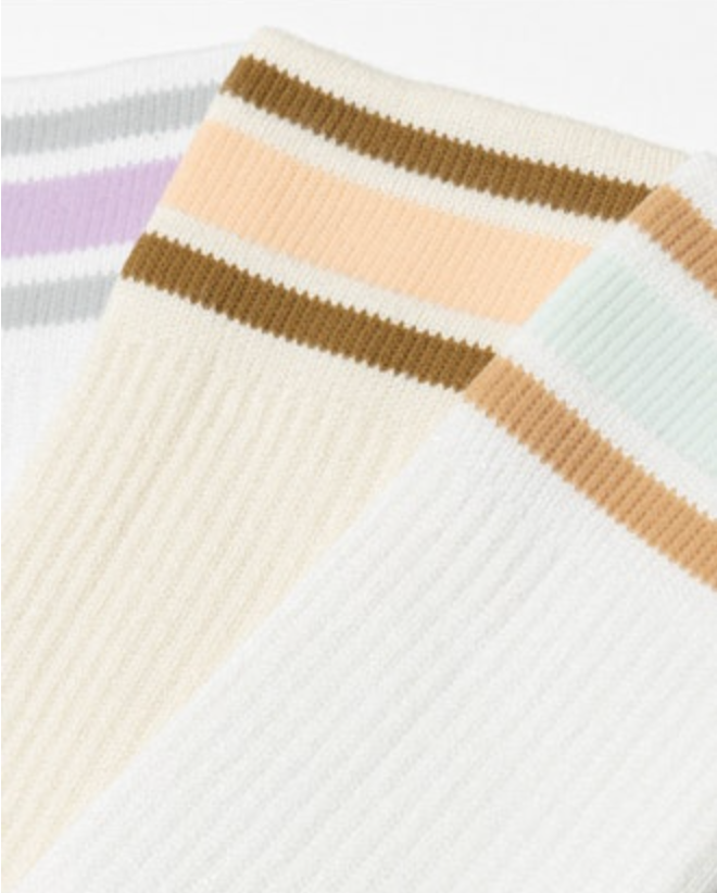 Stripe Crew Sock - Desert Multi