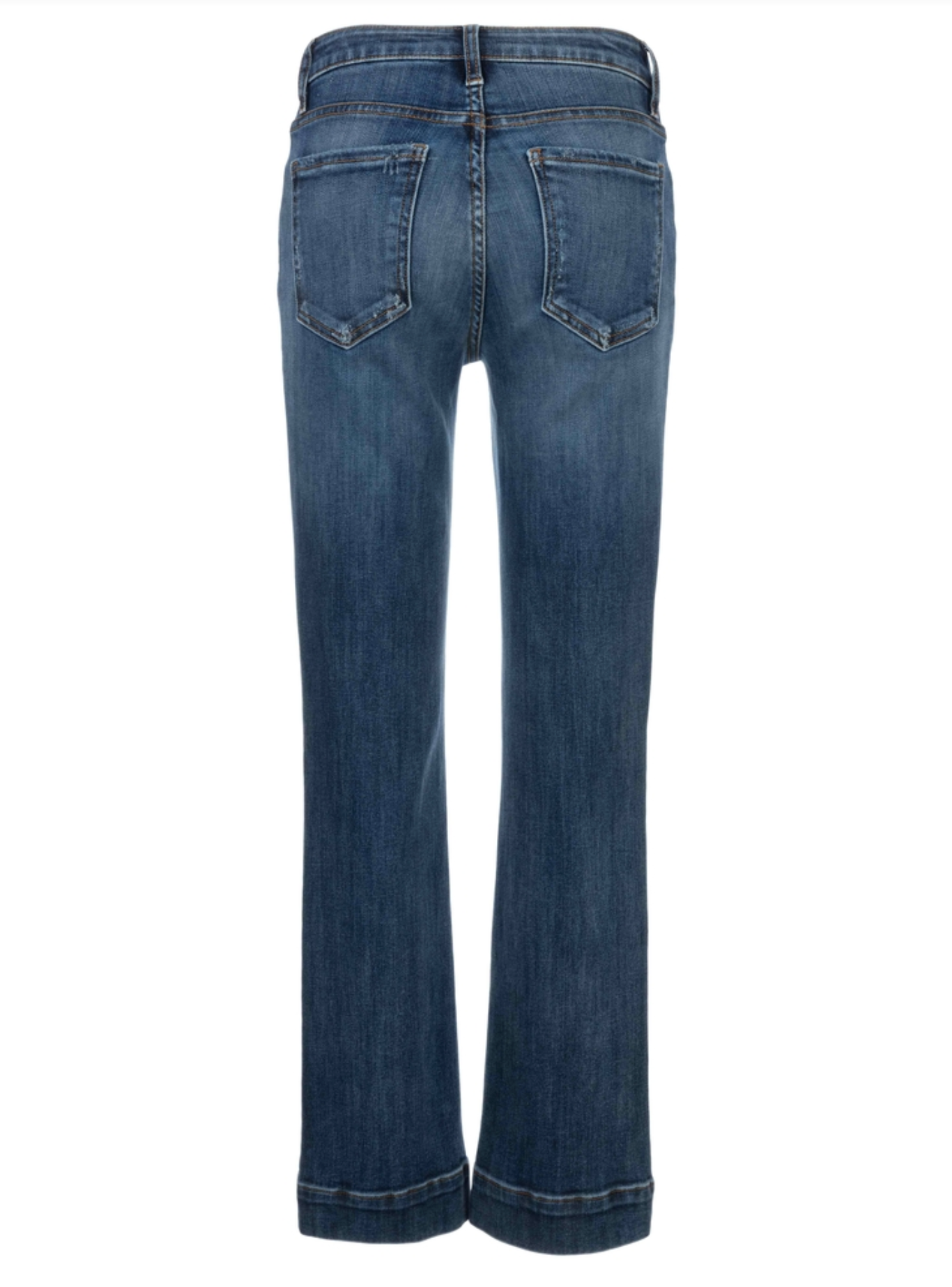 Kelsey High Rise Ankle Flare Jean - Vibrant