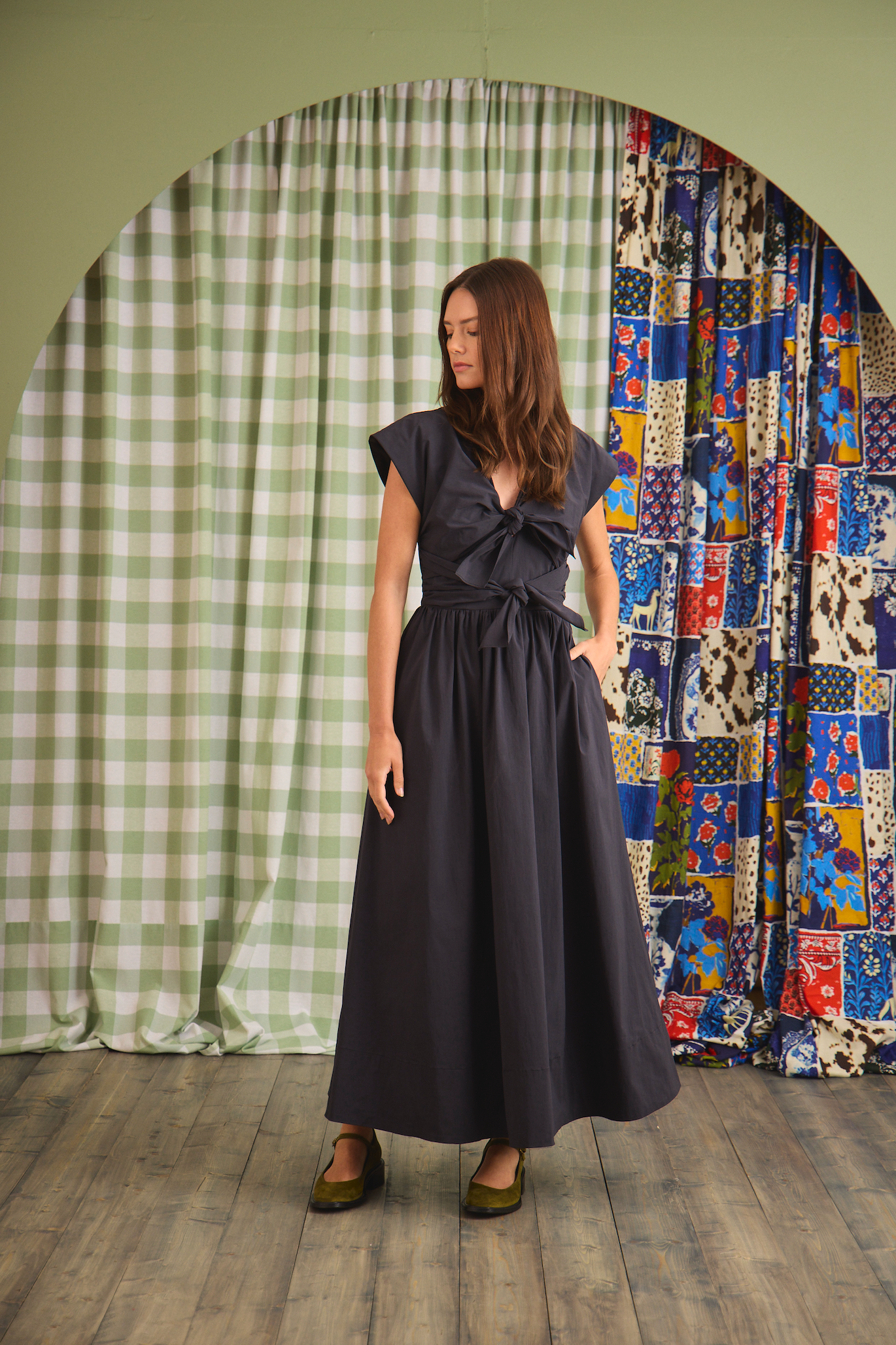 Calista Dress - Midnight