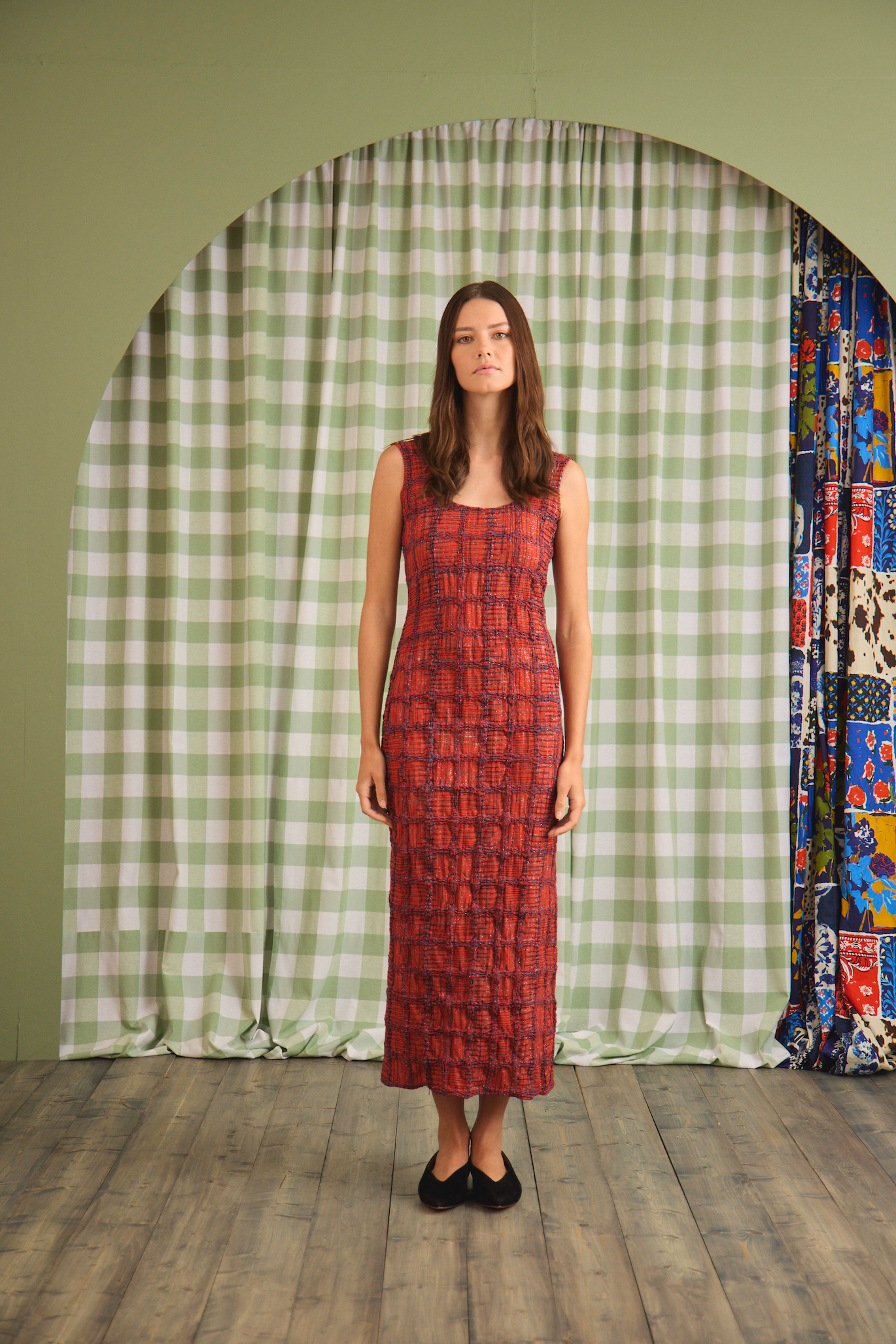 Portia Dress - Terracotta