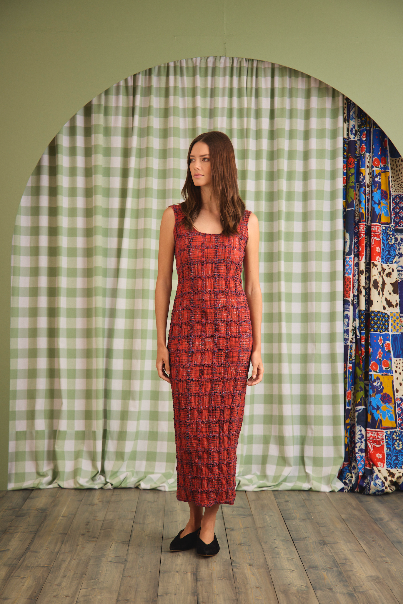Portia Dress - Terracotta
