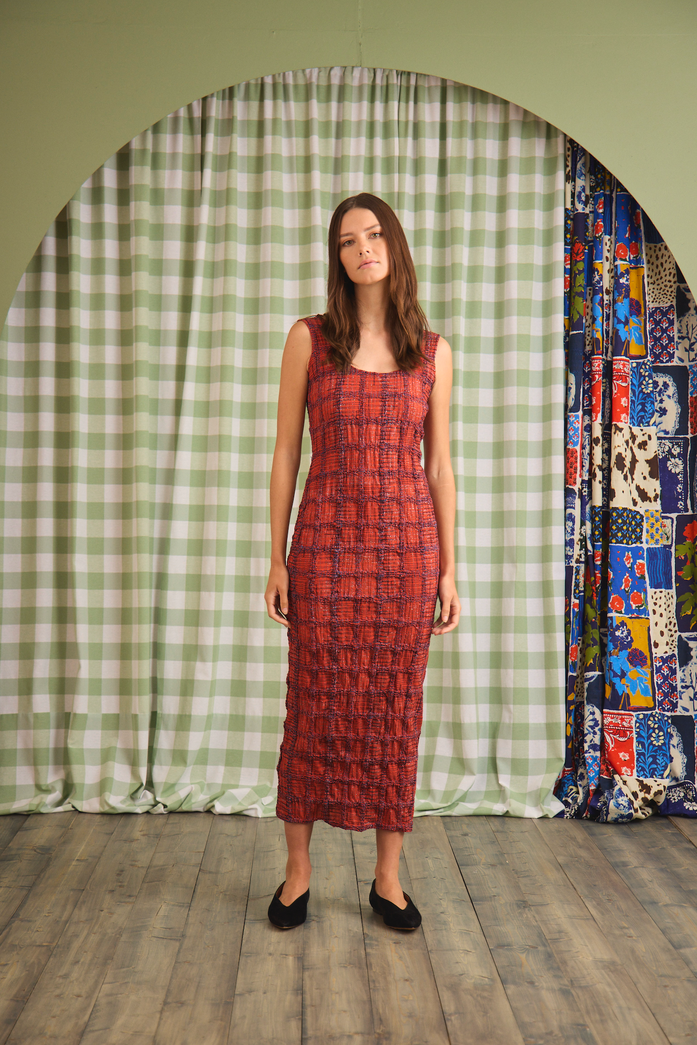 Portia Dress - Terracotta