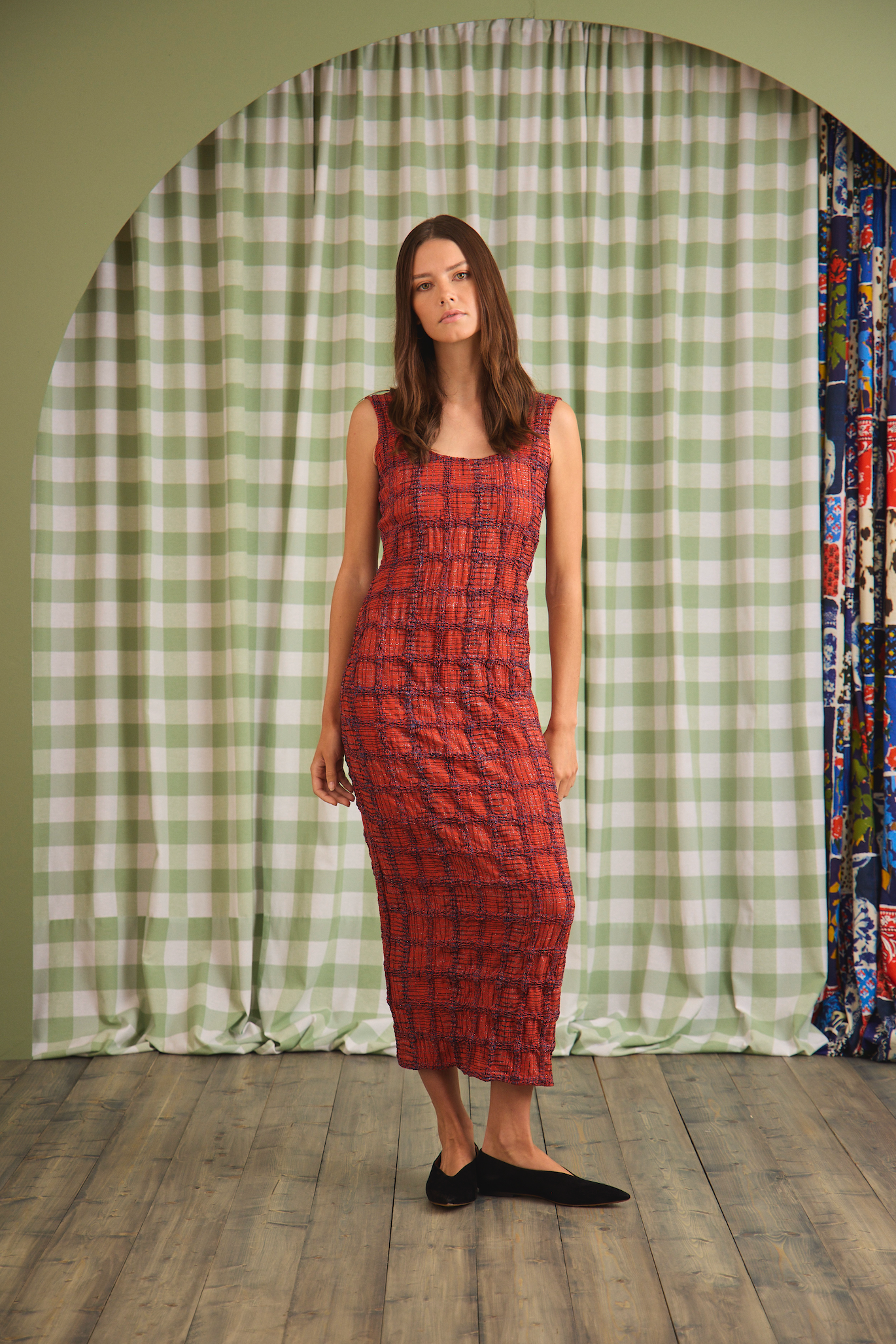 Portia Dress - Terracotta
