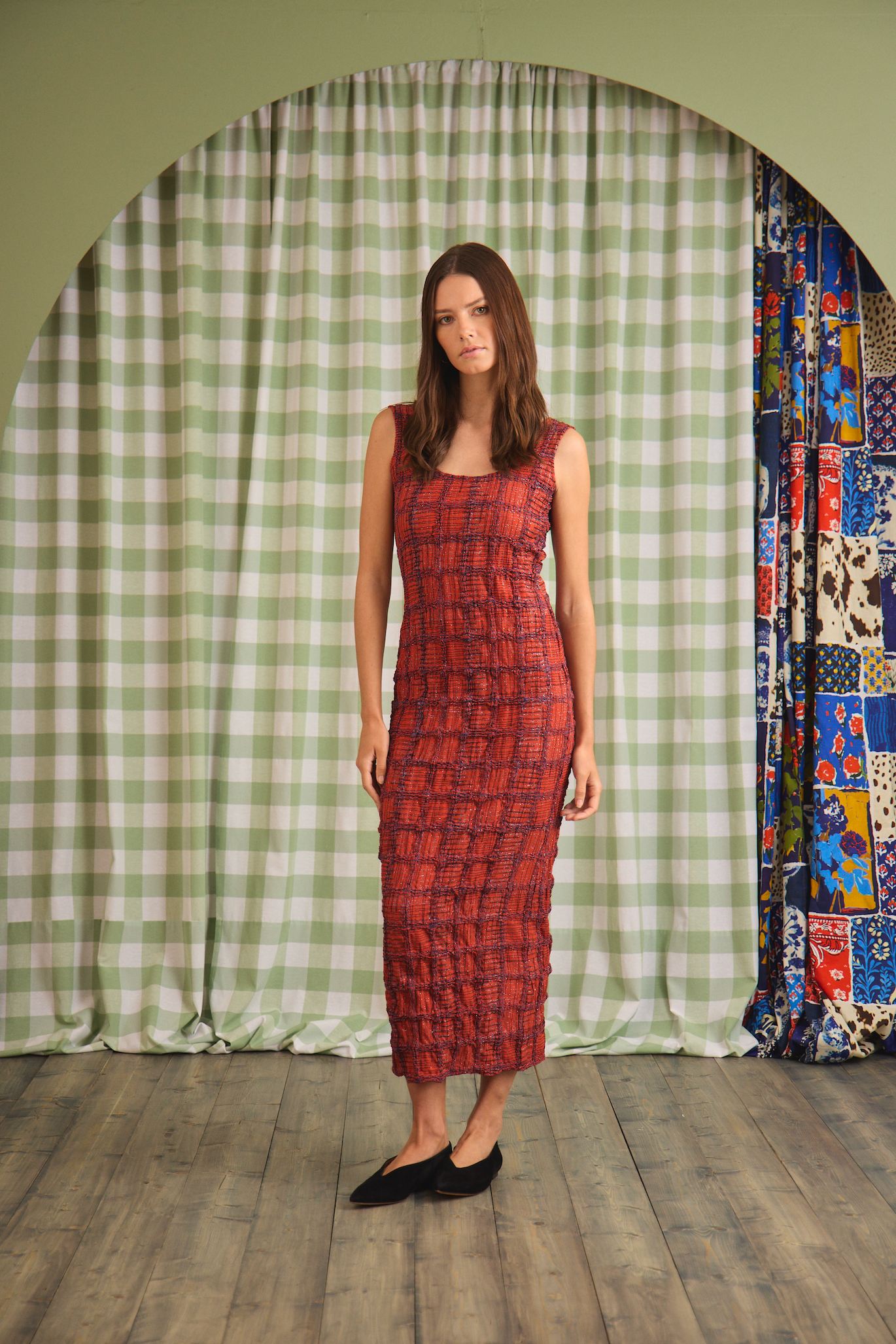 Portia Dress - Terracotta