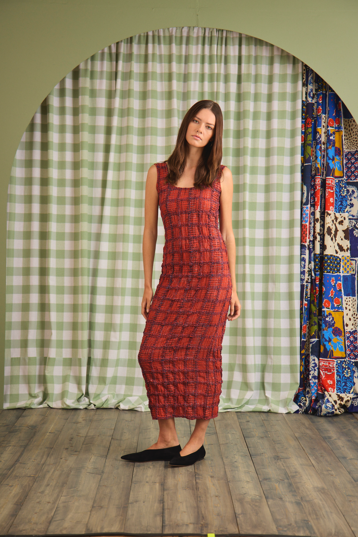 Portia Dress - Terracotta