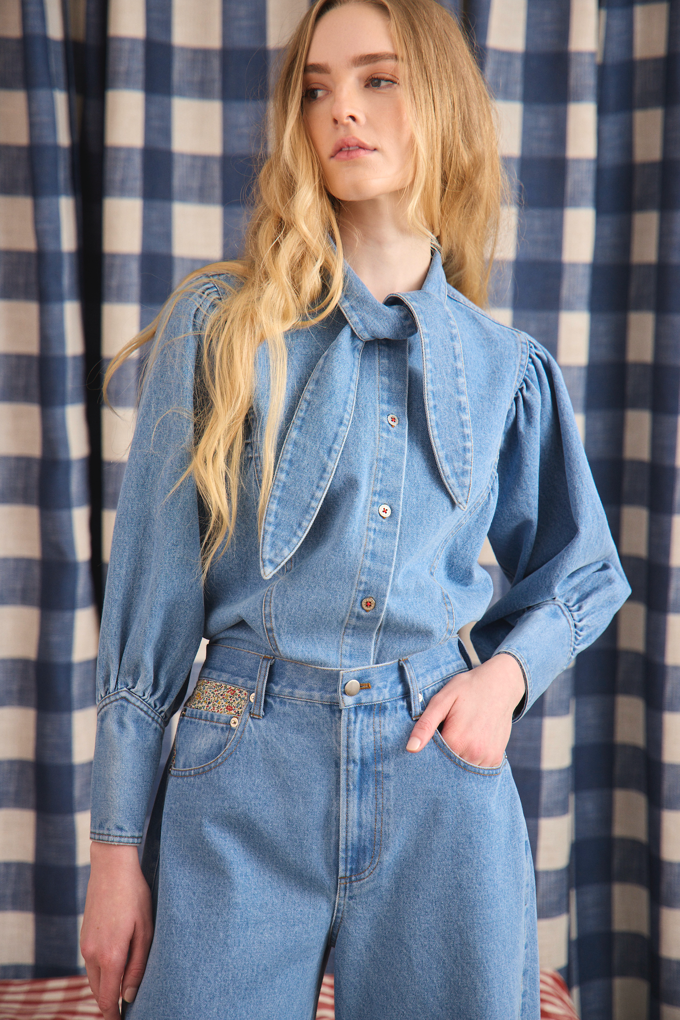 Odessa Shirt - Vintage Denim