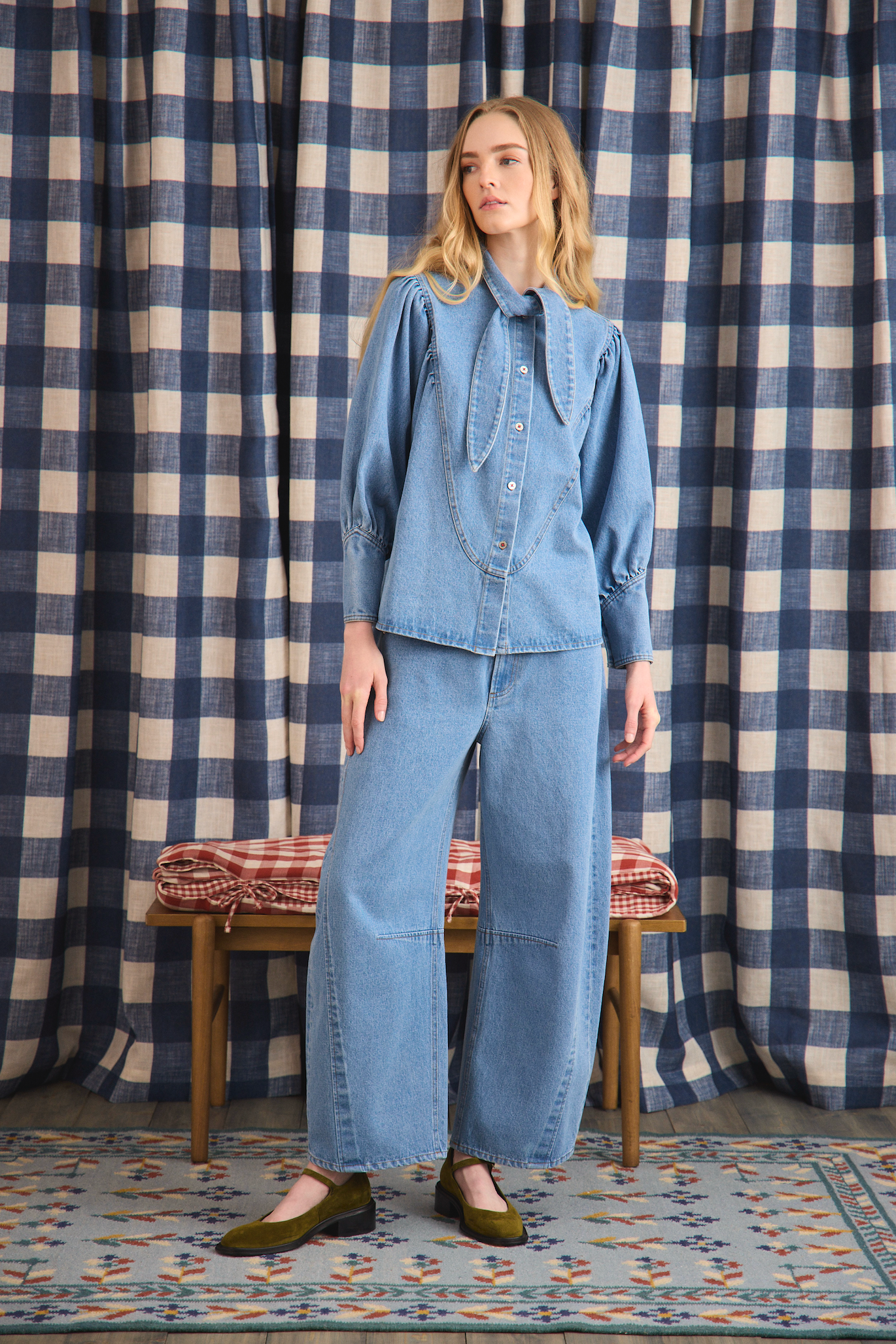 Odessa Shirt - Vintage Denim