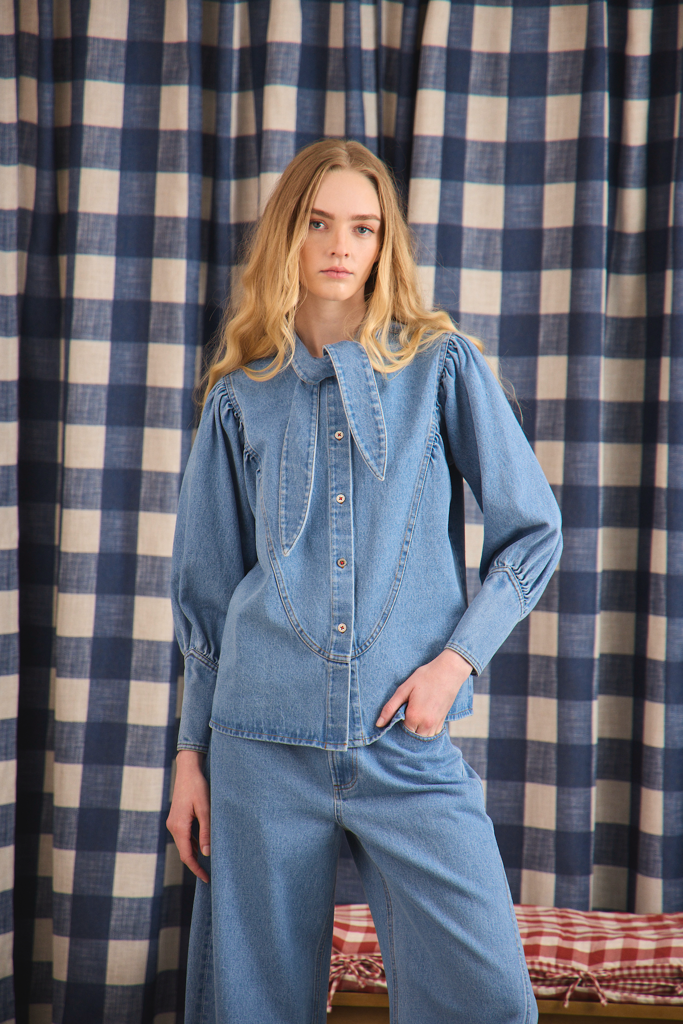 Odessa Shirt - Vintage Denim
