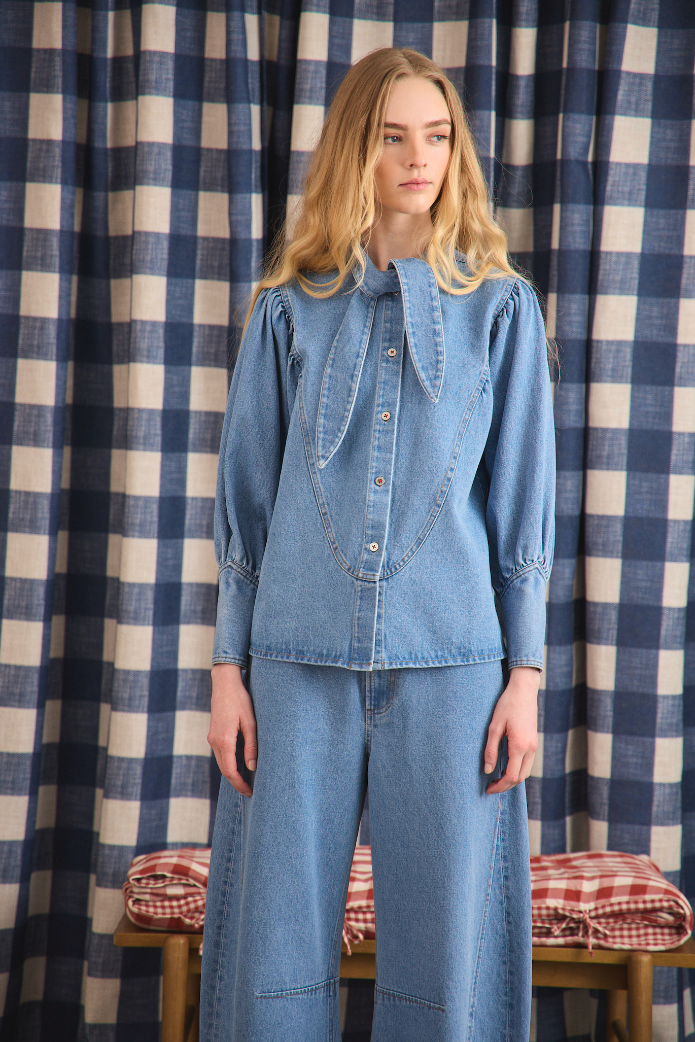 Odessa Shirt - Vintage Denim