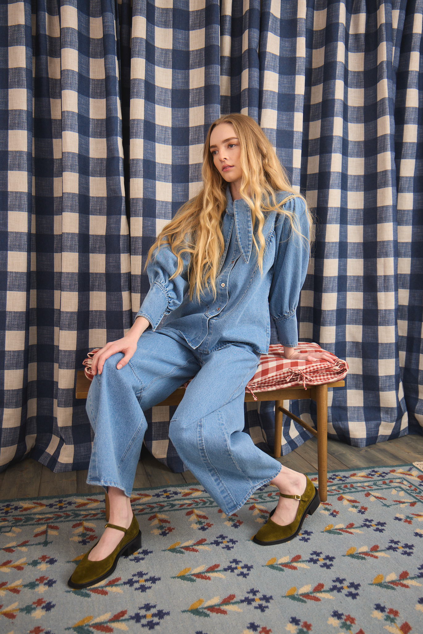 Odessa Shirt - Vintage Denim