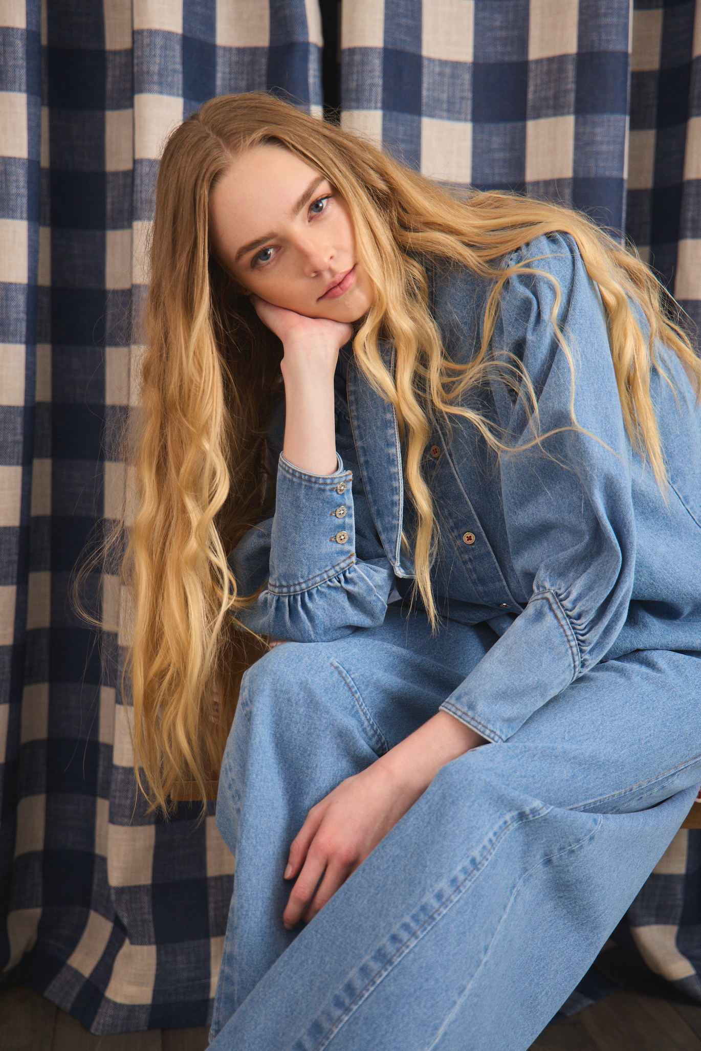 Odessa Shirt - Vintage Denim