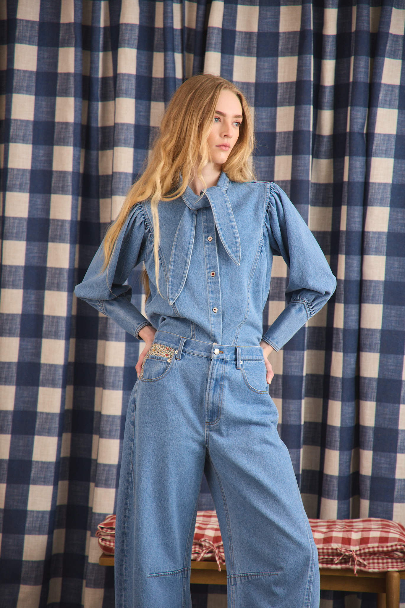 Odessa Shirt - Vintage Denim