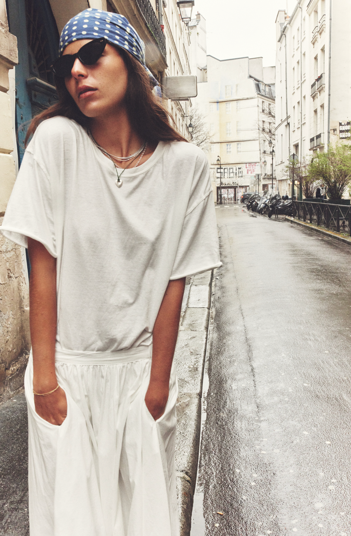 Free People Nina Tee Shirt - Ivory