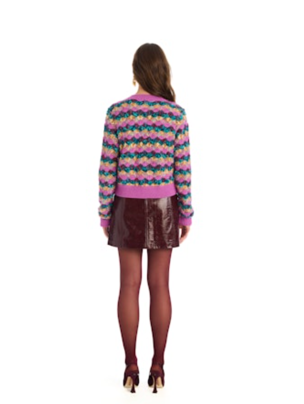 River Skirt - Burgundy