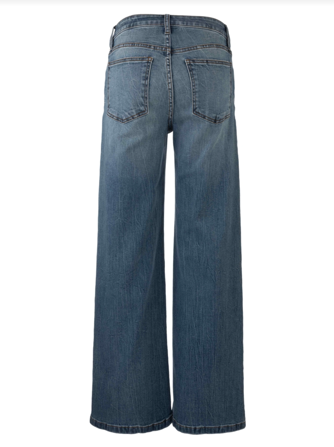 Jean High Rise Wide Leg Jean - Ablaze